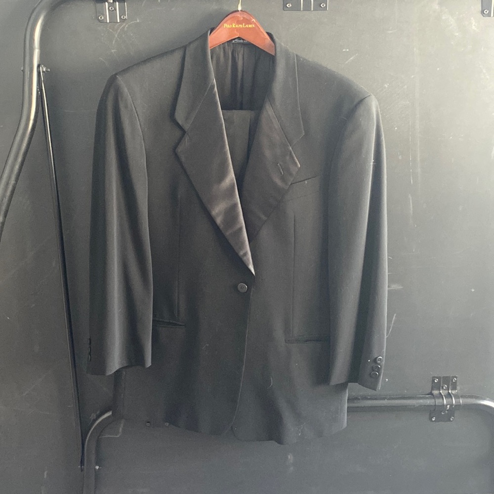 Armani tuxedo & Armani Coat